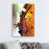 Surah e Fateh Calligraphy Art - handmade painting wall art